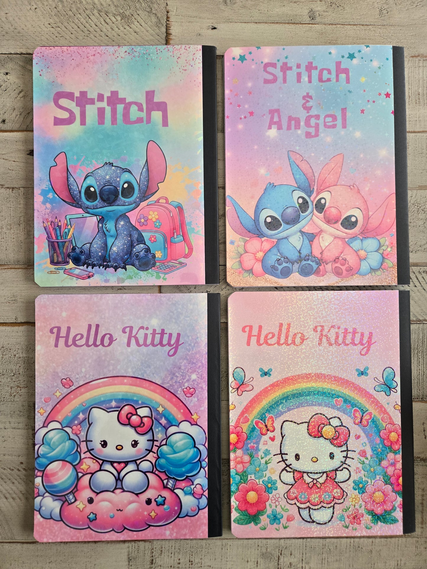 Cute Stitch Composition Notebook