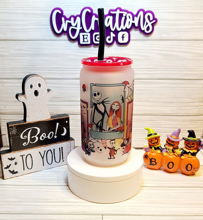 Xmas Nightmare Frosted 16oz Cup