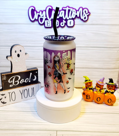 Xmas Nightmare Frosted 16oz Cup