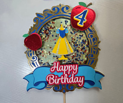 Princess 3D Cake Topper Shaker (Copy)