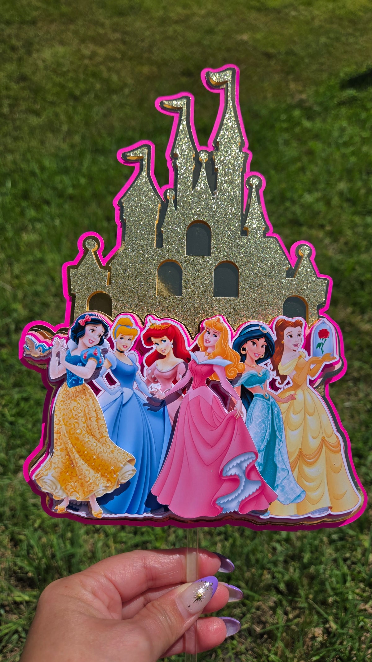 Princesses Cake Topper
