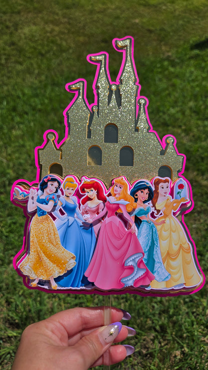 Princesses Cake Topper
