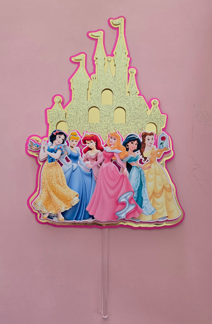 Princesses Cake Topper