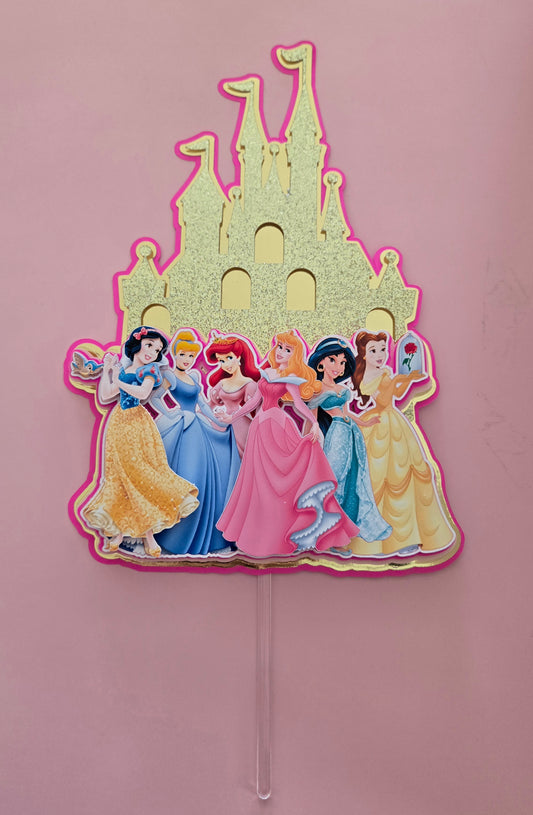 Princesses Cake Topper